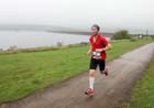 Ceri Rees on his way to winning the Kielder Marathon for the second year.